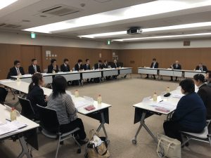 ＪＡ山形中央会役員との懇談会を開催しました（令和元年11月）