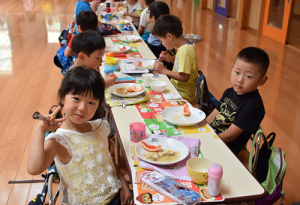 7月19日、8月2日　保育園の給食