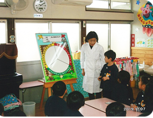 11月7日　年長児の食育