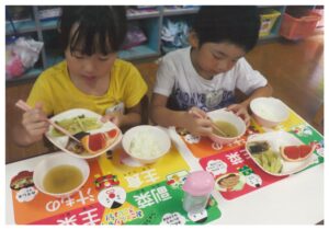 令和3年7月30日　保育園の給食