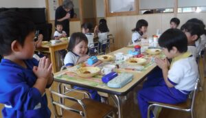 令和6年10月～11月　こども園での食事