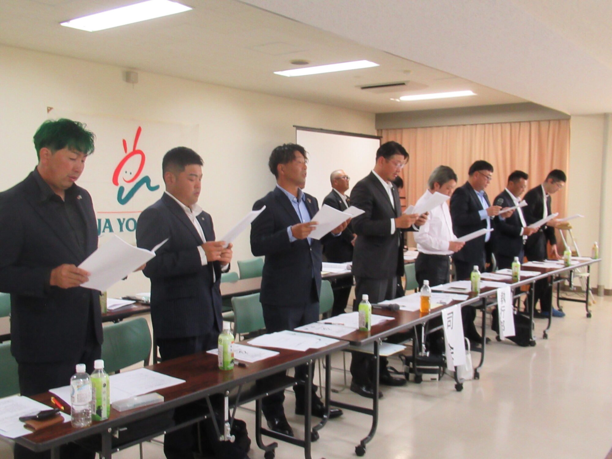 令和7年度 第1回 単組委員長・部長・事務局合同会議・幹部研修会を開催しました！